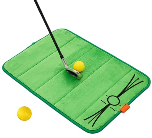 Qkbuza Golf träningsmatta | Golf Swing träningsmatta - Övningsplatta för att placera utrustning för män, kvinnor, trädgård, utomhus, körområde