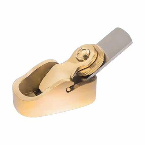 Pialla da pollice in ottone da 18 mm, strumento per la creazione di violini, piccolo strumento per liutai, falegnami e artigiani