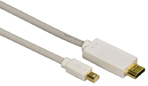 Hama Mini-DisplayPort till HDMI-adapter Adapterkabel: Mini-DisplayPort HDMI Vit