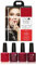 CND Shellac UV/LED Power Polish, Hollywood/Masquerade/Red Baroness/Decadence 7.3 ml - Pack of 4