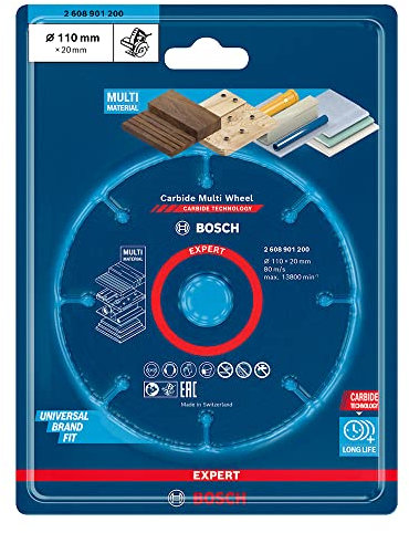 Bosch 1x EXPERT SDS max-8X Hammer Drill Bit (for Soft stone, Hard stone, Ø 20.00 mm, Professional Accessory Rotary Hammer Drill)