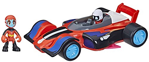 PJ Masks Animal Power - Flash Cruiser - Juguete preesolar - Coche Convertible con Luces y Sonidos - Vehículo de Juguete - A Partir de 3 años