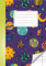 Quaderno a righe 3 elementare: Quadernone A4 | Rigatura B | Planet_Violet