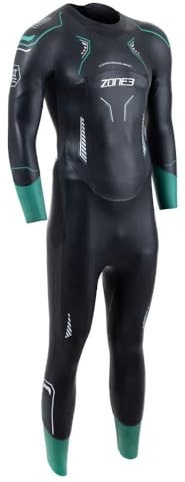 ZONE3 Men's B-prene Vision Wetsuit Made From Biodegradable Rubber, Perfect Full Suit For Cold Water Swimming, Diving, Snorkelling, Triathlon