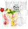 Metionga 50 Partybecher Set, Plastikbecher 0,4l (13,5oz) Mehrwegbecher, Bruchsichere Polypropylen, Wiederverwendbar Becher Plastik für Getränkepartys, Geburtstage, Hochzeiten