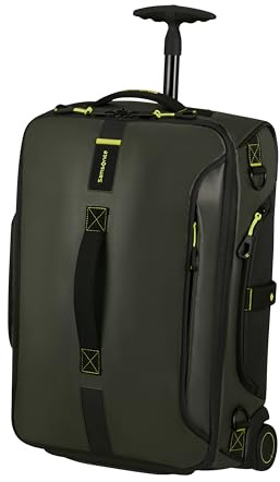 Samsonite Paradiver Light - Reisetasche mit Rollen 55/20 Strict Cabin, 55 cm, 48,5 L, Dschungelgrün