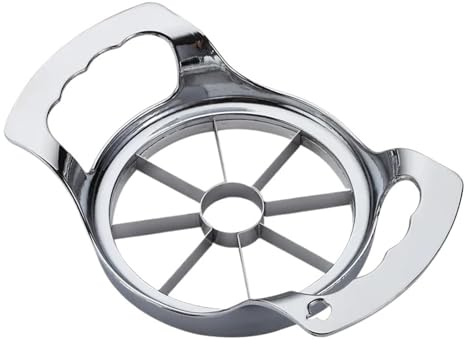Affettatrice per verdure, Affettatrice for mele, 8 lame in acciaio inox, levatorsolo for pere, coltello divisore for frutta, strumento da taglio