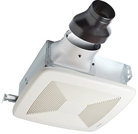 Broan-NuTone LP80 ENERGY STAR Certified LoProfile 4 Bath Ventilation Fan, 1.0 Sones, 80 CFM White Exhaust Fan
