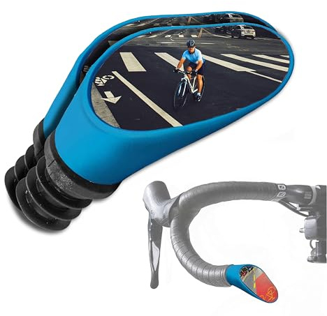 Sprintech Road Drop Bar Rearview Bike Mirror - Safety Bicycle Mirror - Pair Dropbar