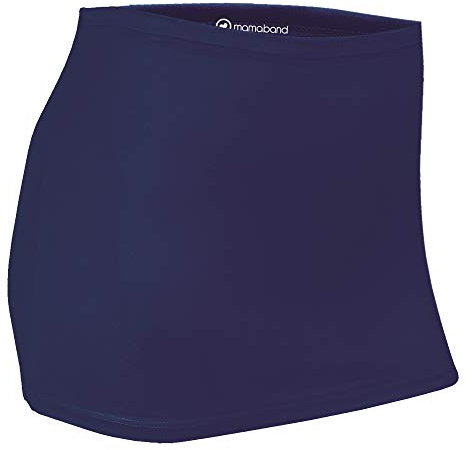 Mamaband Kidney Warmer for Kidney and Hip and Pregnancy - Elastic Hip Warmer / Body Warmer and Shirt Extension in Three Sizes - Blue - Medium