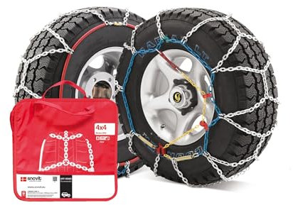 SNOVIT 8T400E - T 400 Set 2 Metallketten 13 mm Onorm V5117