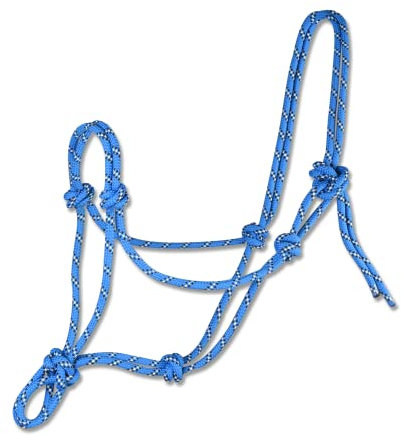 WALDHAUSEN Knotenhalfter, VB, blau