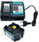 GOLEMON® 18V 5,0Ah BL1850B Akku + Ladegerät, Kompatibel mit Makita 14,4V~18V BL1875 BL1860 BL1850 BL1840 BL1830 BL1815 Akku und DC18RA DC18RC DC18RD DC18SF Ladegerät