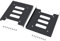 2 Pack SSD Mounting Bracket, Yeung Qee 2.5 to 3.5 SSD HDD Hard Disk Drive Bays Holder Metal Mounting Bracket Adapter for PC