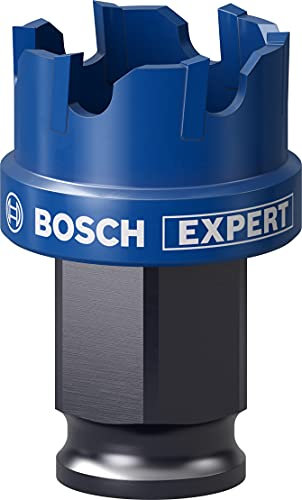 Bosch Professional 1 x Sierras de corona Expert Sheet Metal, para Láminas de acero, Láminas de acero inoxidable, 25 mm, Accesorios Taladro de impacto rotativo