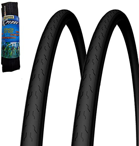 2 COPERTONCINI DEESTONE 700 X 23C (23-622) PNEUMATICI IN GOMMA PIEGHEVOLI PER BICI CORSA BDC ROAD FIXED