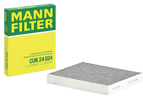 MANN-FILTER CUK 24 024 Innenraumfilter/Kabinenluftfilter - Pollenfilter mit Aktivkohle - für Pkw + Transporter