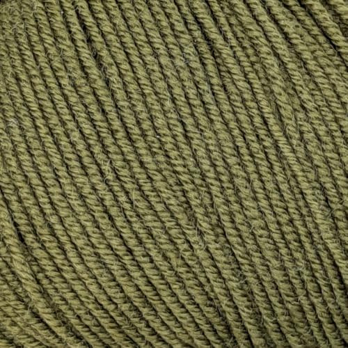Premium 100% Mulesing-Free, Superwash Merino Wool, Sport-Weight Knitting and Crochet Yarn, 50g - Bambino Merino 317 Tinker Green