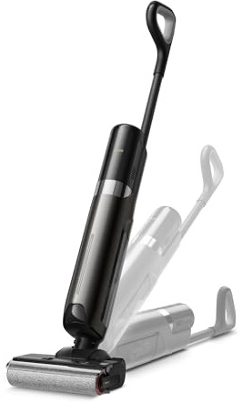 Mova M10 Air Set scopa aspirapolvere lavapavimenti, aspirazione da 20.000 Pa, auto-pulizia con asciugatura ad aria calda (60 °C), design piatto a 180°, pulizia su due lati a 500 giri al minuto
