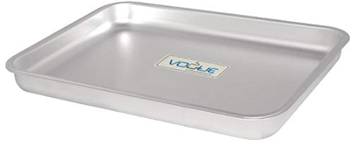Vogue Bakewell Pan Aluminium - 520x420x40mm 20 1/2x16 1/2x1 1/2