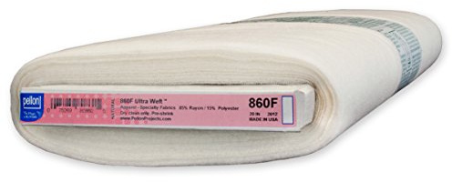Pellon 860F Ultra Weft Entoilage thermofusible Naturel