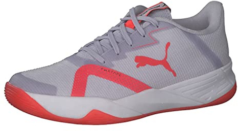 PUMA Accelerate Turbo Nitro Ii W+ Hallenschuh für Herren, Spring Lavender Red Blast PUMA Weiß, 41 EU