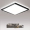 MLOQI 36W LED Bathroom Ceiling Lights, IP44 Waterproof, 5000K Daylight White, LED Ceiling Light for Office Kitchen Hallway Living Room (Black Edge)