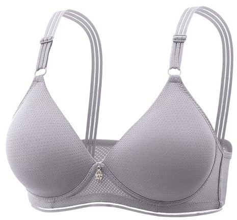 TYUIOP Cotton Bralette High Impact Sports Bra Running 36A Sports Bras Women Push Up Bra Inserts G Cup White Bras Sports Bras Women Pack of 3 Low Back