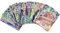 Umbrean Football Stars Card Game, color Edition, Euro Football Cards,for Kids and Adults, Suitable for Parties, Birthdays, Weddings-55 Piece.