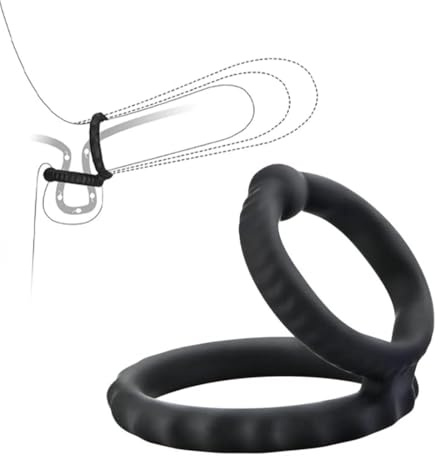 Juguetes eróticos Anillos de Pene Masculino, Juguetes Eróticos para Pareja Sexuales Adultos, Anillo Pene Masculino Ereccion con Silicona Suave y Elástica,Juguetes Sexuales de Adulto en Pareja y Hombre