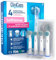 4 Testine Morbide Spazzolino Elettrico Ricambio Compatibile con Oral-B Setole Morbide per Gengive Sensibili CliniCaps SoftSense Doppia Protezione Bustina Asettica e Cappuccio Protettivo