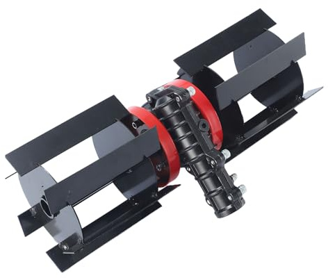 Niesel Disc Harrow, arado para cortadora de césped | Ligadora de disco resistente y robusta,Calificadores de césped resistentes a la erosión de precisión para jardín, granja, campo,