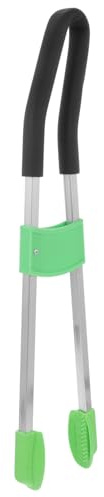 TOYANDONA Abrazadera De Basura Herramienta De Agarre Recogedor De Basura Portátil Para Exteriores Recogedor De Papel Usado Hecha De Aleación De Aluminio Herramienta De Saneamiento Para Jardí
