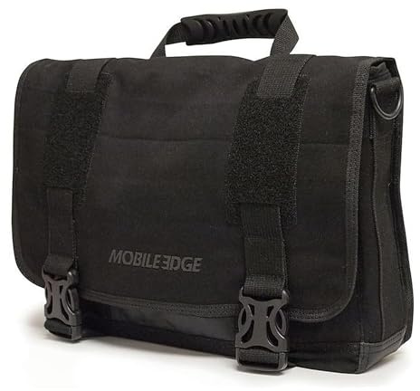 Mobile Edge Meume1, Eco Ultrabook Messenger-Maletín para portátil (14,1), Color Negro Unisex Adulto, 16.4