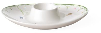 Villeroy & Boch - Colourful Spring Portauovo Verde, Lavabile in Lavastoviglie, Adatto per Microonde, Pasqua Decorazioni, Porcellana Premium