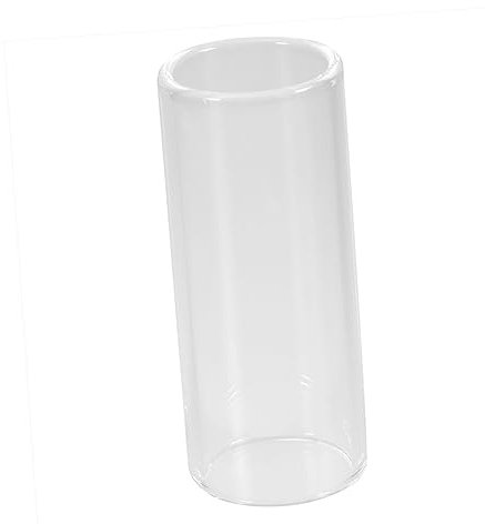 SUPVOX 2 Pièces Tube De Doigt De Guitare Glissière De Guitare Transparente Slide De Guitare Acoustique Fournitures De Guitare Slide De Guitare Clair Guitare En Métal Électrique Composant