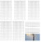 100 Transparente Lichterketten-Clips mit 120 Mini-Klebestreifen, Selbstklebende Klebehaken, Mini Klare Haken zum Verzieren für Weihnachtsdekoration und Festbeleuchtung, Kein Bohren Erforderlich