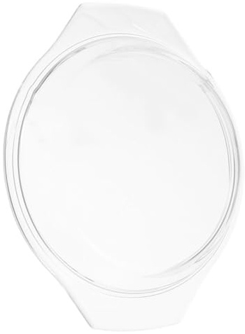 WOONEKY Tapa de Vidrio Resistente al Calor Compatible Vaporera Función Antisalpicaduras Adecuado para Proteger Alimentos al Cocinar para Microondas y Horno