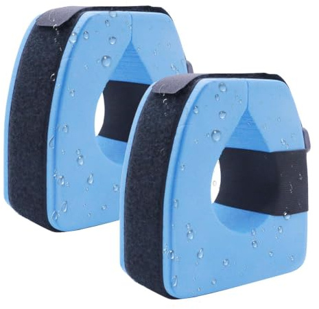 Skumgummi simarmband Lättviktiga justerbara ärmband 2 stycken armband | Vattenaerobics Utrustning Flytring Avsedd för nybörjare och kvinnor och vuxna, pool och gym, vattenmotion och fitnessträning
