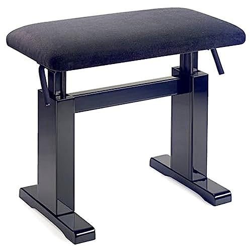 Stagg PBH 780 BKP VBK hydraulisk pianobänk – svart