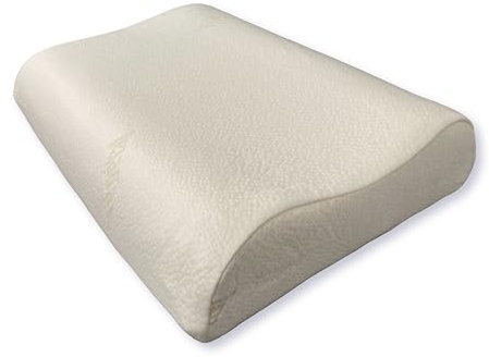 DODO - Oreiller Végétal Ergonomique 40x60 cm - Mémoire de Forme, Maintien des Cervicales - Taie Déhoussable, Gestion de l'Humidité - Extérieur 100% Viscose, Intérieur 100% Polyester - Lavable à 40°C