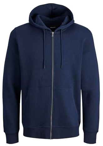 Jack & Jones Jjebradley Sweat À Capuche Zippé Noos Veste Sweat-Shirt Homme (Lot de 1)
