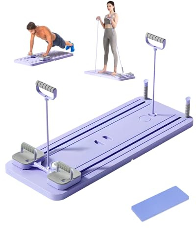 Rantizon Ab Roller Board - Pilates Board Full-Body Workout Trainer with Automatic Rebound Ideal for Core Strength and Abdominal Training Durable Pilates Board for Men and Women