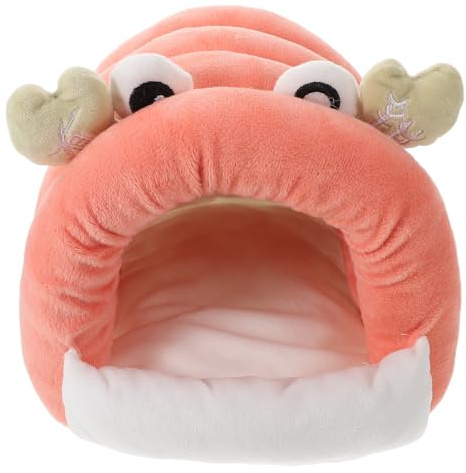 VERDANVERSE Lit Chaud pour Petits Animaux L Taille en Polaire Isolante, Cachette Douillette pour Hamster, Hérisson et Furet, Lit Lavable et Confortable pour Cage à Chinchillas et Cobayes,
