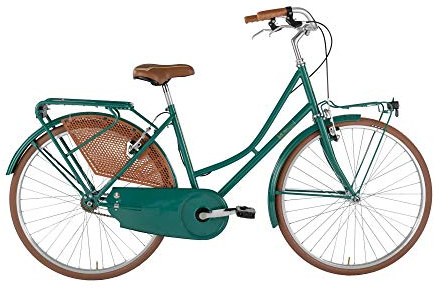 Alpina Bike Bicicletta da città Olanda,verde smeraldo,26,Donna