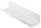Blomus -MODO- Edelstahl Duschablage| Farbe Weiß | 34L x 90B x 6,5H cm | Duschregal Duschkorb Wandablage mit Montagematerial (69244)