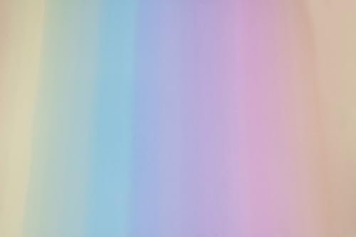 Geschenkpapier Regenbogen Farbverlauf 70cm x 2m Rolle - Geschenk Papier für Geburtstag Hochzeit Ostern - Ombre Geschenkpapierrolle - Farbiges Packpapier & Verpackungspapier - Bunt Pastell