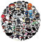 120 Ninja-Aufkleber, Niedliche Cartoon-Charaktere, Lustige Selbstklebende Sammelalbum-Aufkleber, DIY-Gitarren-Skateboard-Notizbuchdekoration.
