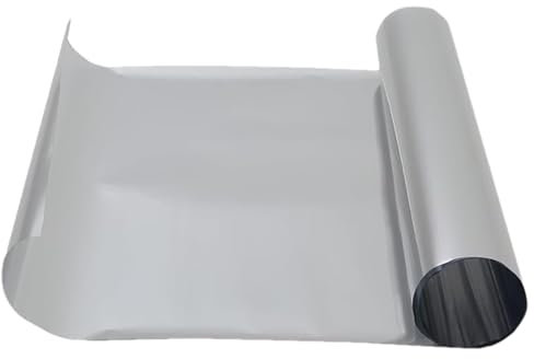 Pellicola per finestre unidirezionale - Foglio elettrostatico e blocco calore, pellicola per finestre a specchio elettrostatico | UV, blocco calore non adesiva, pellicola oscurante per porte e finestr