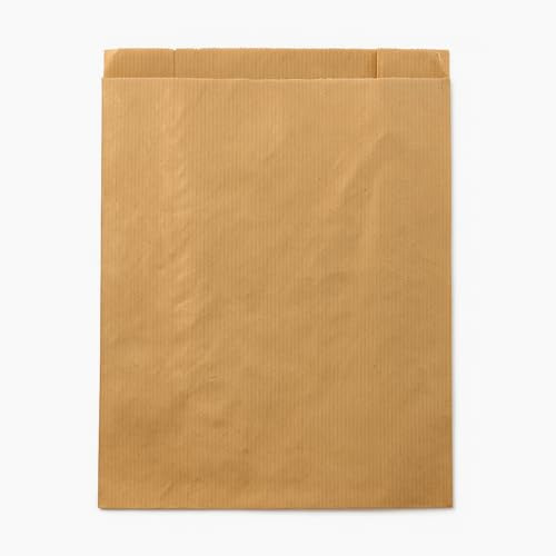 BeFreeX – Bolsas de Papel Kraft 15×5×30 cm sin Asas – Caja 1000 Unidades – Resistentes, Ecológicas y Apta para Alimentos – Pan, Bollería, Bocadillos, Regalos y Detalles – Fabricación Europea